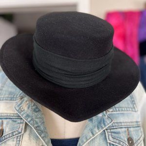 Vintage Bollman Doe skin Wool Hat made in the usa,